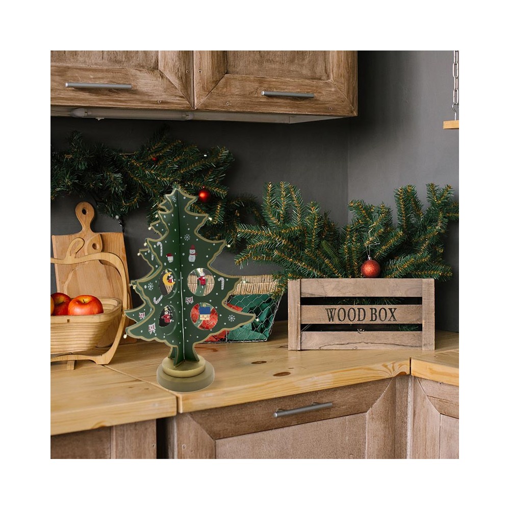 743535 Árbol de Navidad 29 cm Decoración...