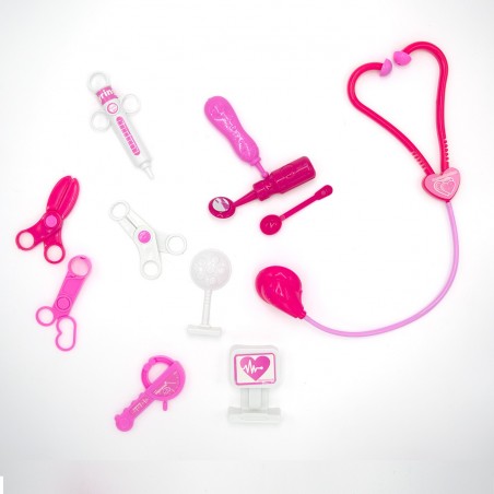 511312 Set médico con accesorios para niños 28,5x28,5 cm primeros auxilios