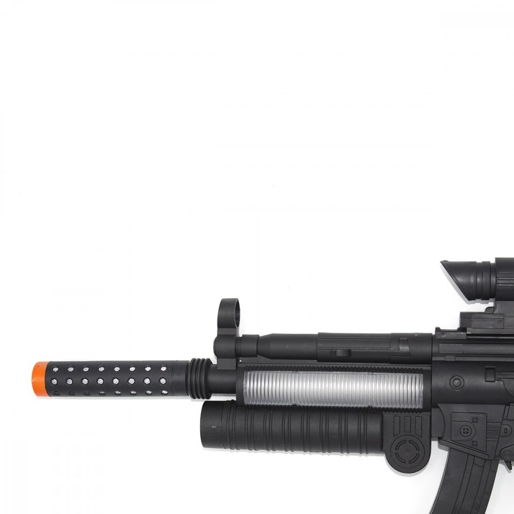 358771 Metralleta de juguete MP5 con proyector...