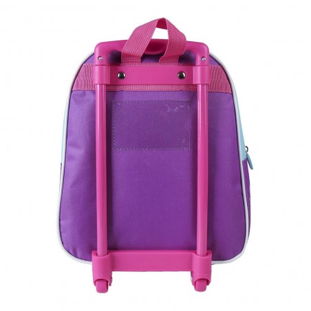 21-1955 Mini mochila 3D colegio o tiempo libre shimmer and shine rosa 25x33x10cm