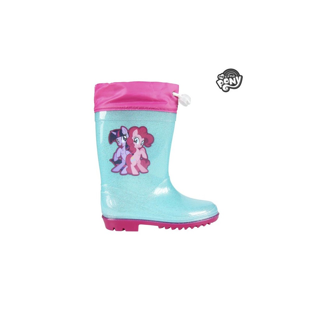 nacionalismo consenso organizar 23-3496 Botas de agua para niñas MY LITTLE PONY de goma y color turquesa y  rosa