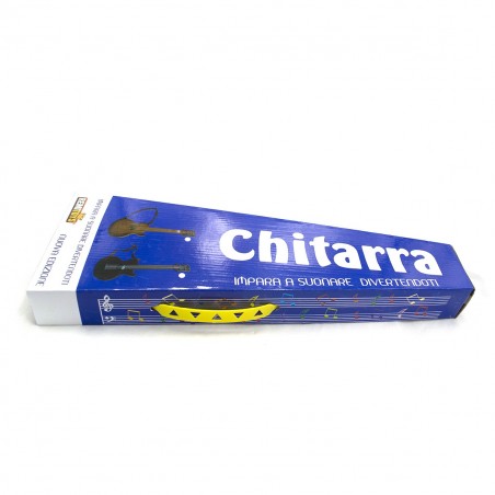 082007 Guitarra clásica para niños RemiToys en madera marrón claro 41x17 cm