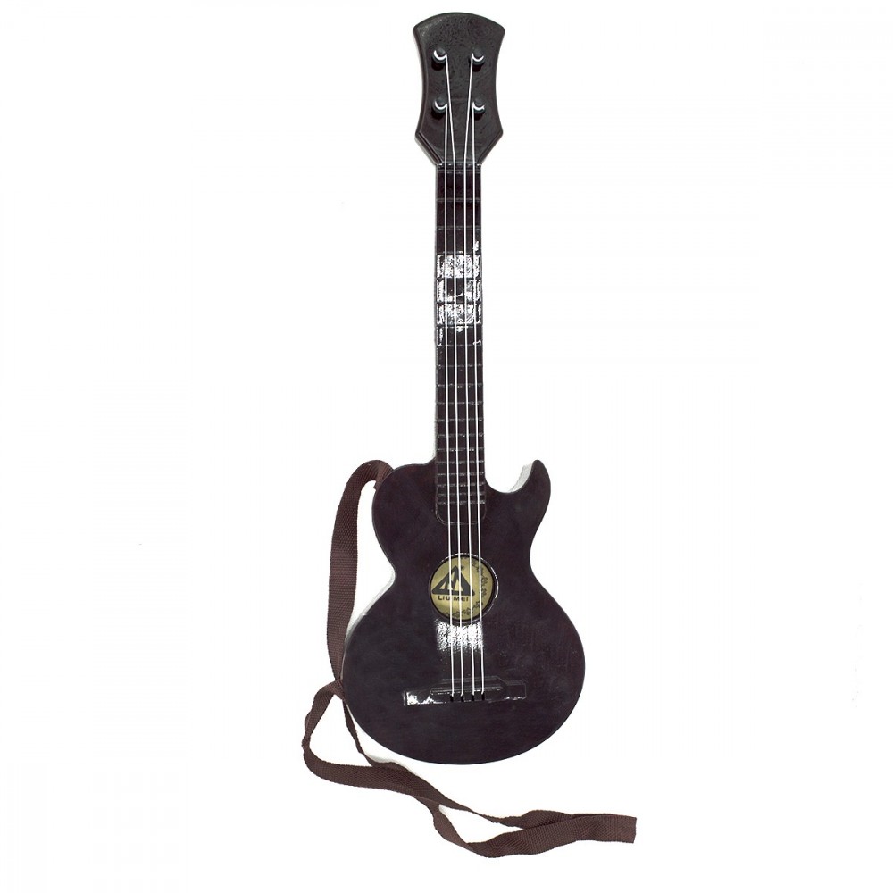 082007 Guitarra clásica para niños RemiToys en madera marrón nogal 41x17 cm