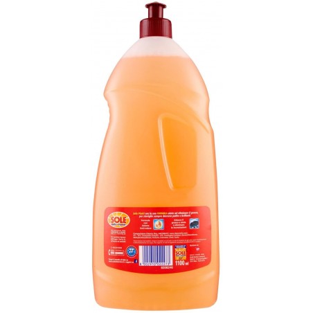 022273 Desengrasante SOLE frío platos antiolor formato maxi 1.100ml vinagre