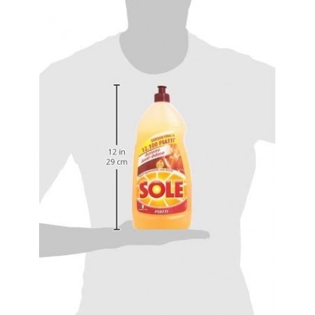 022273 Desengrasante SOLE frío platos antiolor formato maxi 1.100ml vinagre