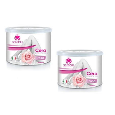 Kit depilación para piel Sensible SETABLU aceite de Almendras Espátulas y bandas