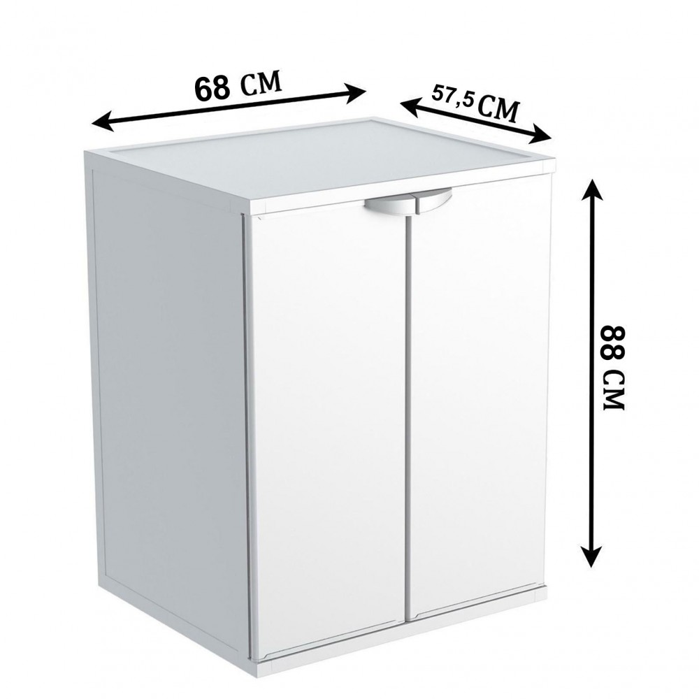 9239 Mueble en resina rígida para lavadora...