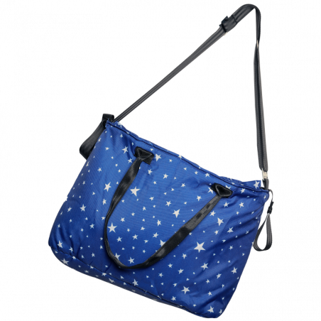 NU-S200-BL Carrito bebé NUNU' FlyLux 516100 con estrellas y bolsa 105x50x63cm