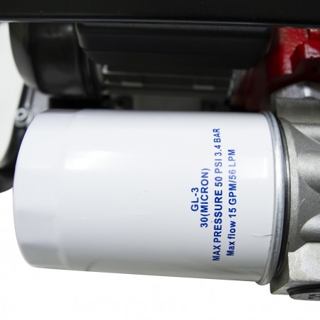 Surtidor bomba combustible eléctrica con filtro pistola automática y contador LT