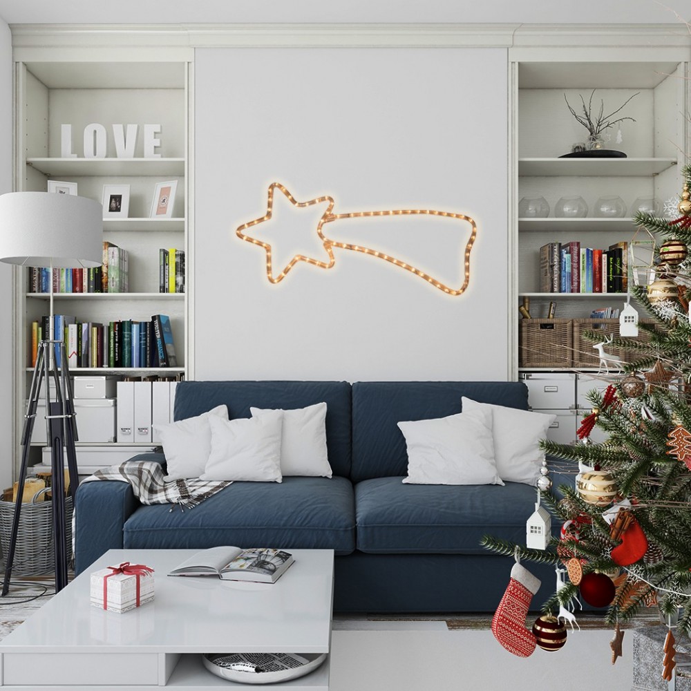 75181 Estrella fugaz de navidad con luces...