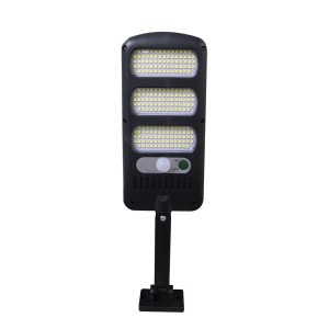 015018 Mini farola LED con carga solar con sensor de...