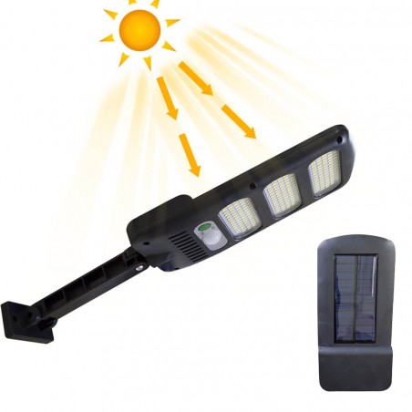 015018 Mini farola LED con carga solar con sensor de movimiento 5.5V 1.5W