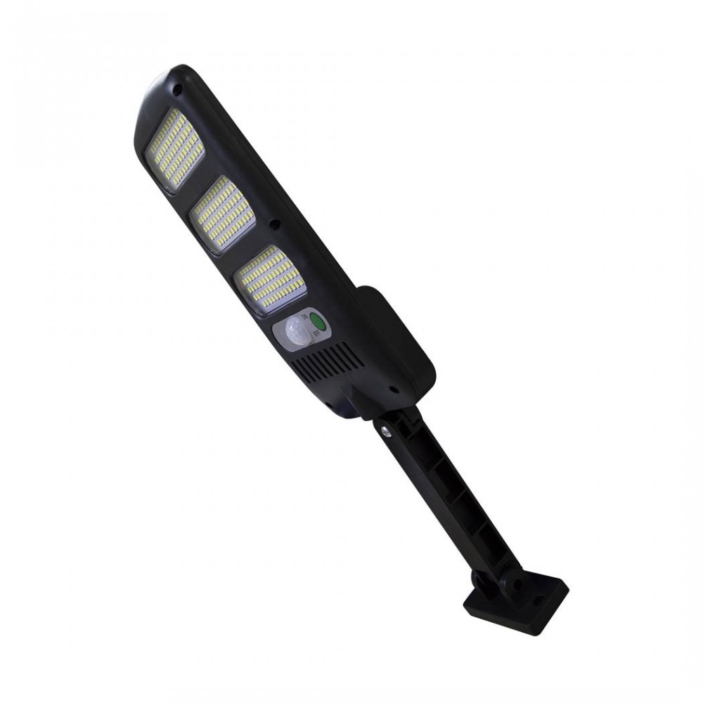 015018 Mini farola LED con carga solar con...