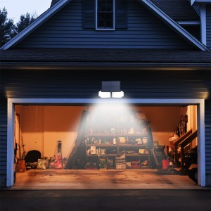 640788 Lámpara con panel solar gran angular de 270° 78LED... 2