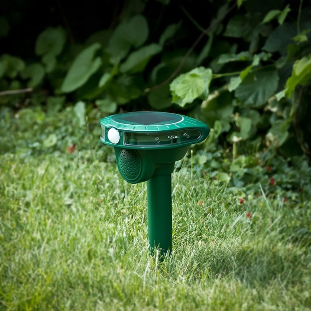 136271 Repelente por ultrasonido repele topos y...