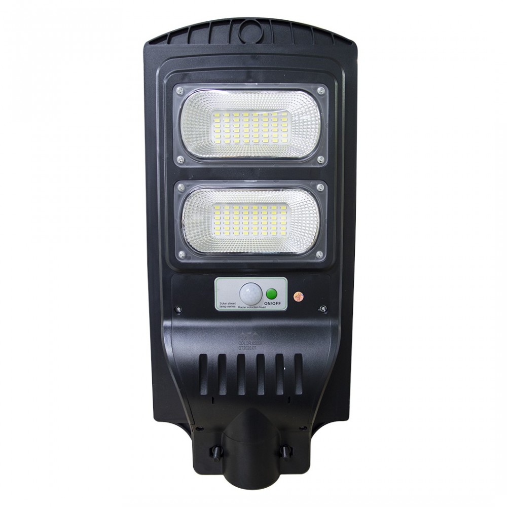 806001 Farola de carga solar mando a distancia y sensor de movimiento 60W 96 Led