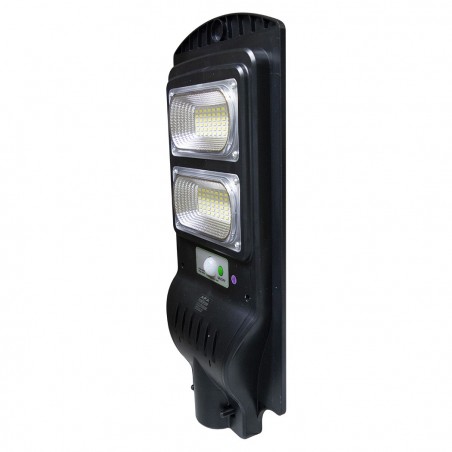 806001 Farola de carga solar mando a distancia y sensor de movimiento 60W 96 Led