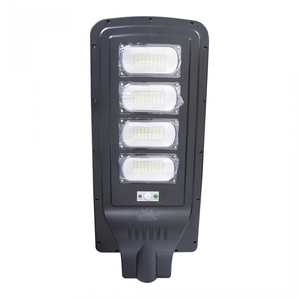 000107 Farola de carga solar mando a distancia y sensor de movimiento 20W 192LED