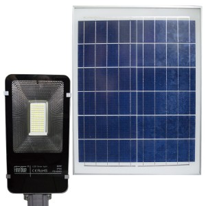 000114 Luz de carga solar con mando a distancia y soporte...