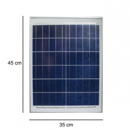 000114 Luz de carga solar con mando a distancia y soporte 60W