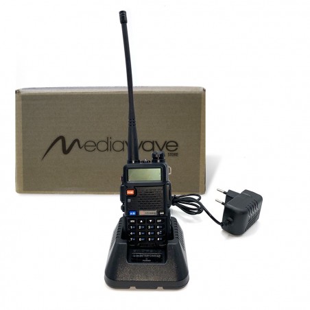 Transceptor WalkieTalkie UV-5R 497135 Radio FM banda dual VHF/UHF bidireccional