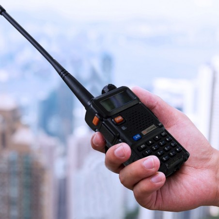 Transceptor WalkieTalkie UV-5R 497135 Radio FM banda dual VHF/UHF bidireccional