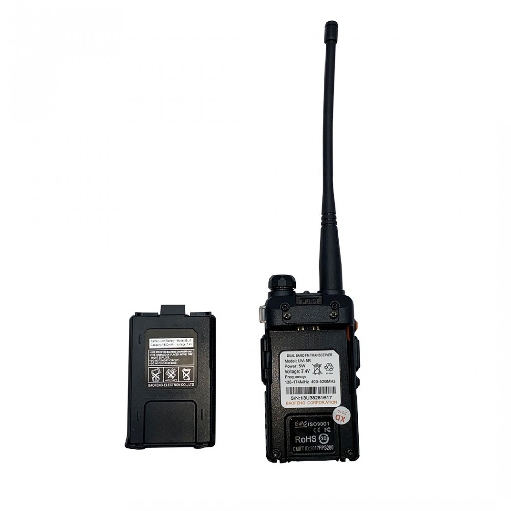 Transceptor WalkieTalkie UV-5R 497135 Radio FM...