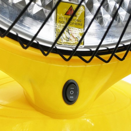 383004 Estufa parabólica de carbono 600W Zenith diámetro 30cm de bajo consumo