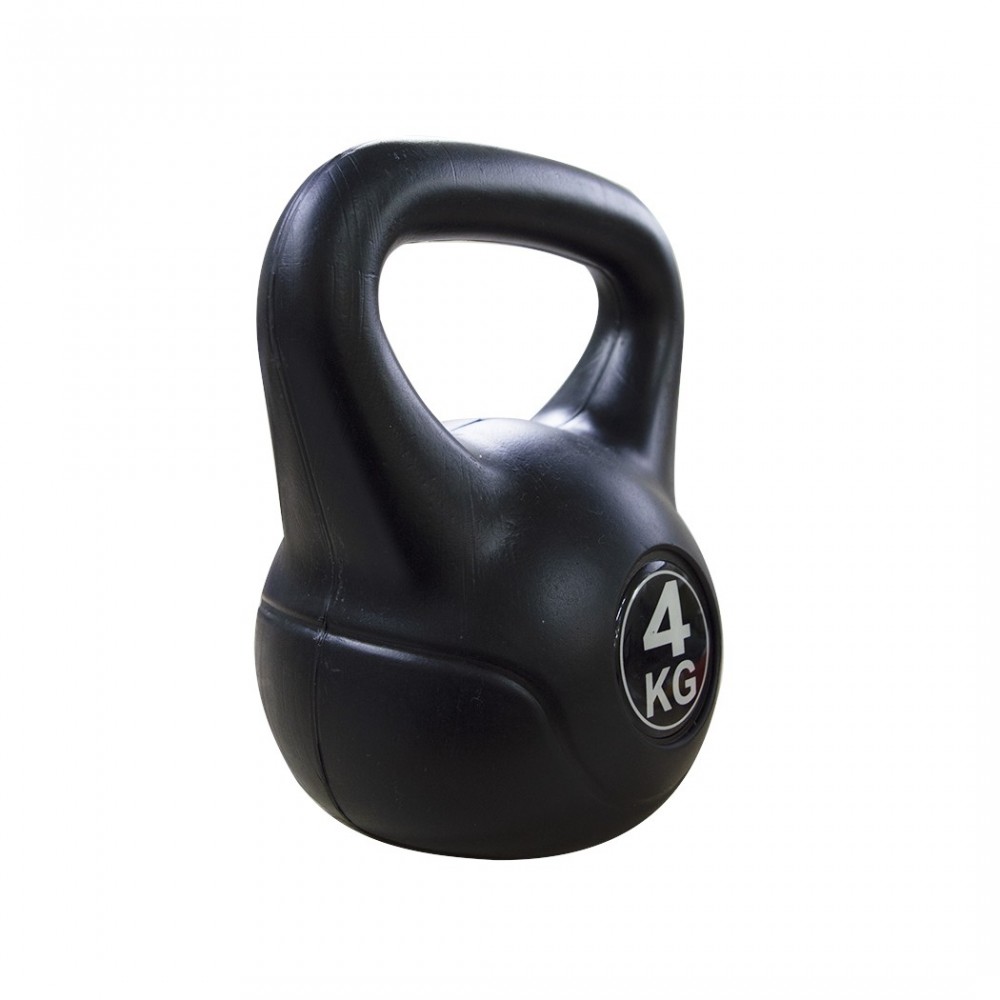186946 Pesa rusa Kettlebell fitness 4kg en pvc...