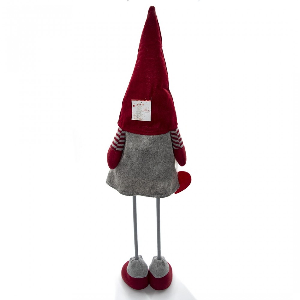 368008 Gnomo de poliéster 75hcm decoración...