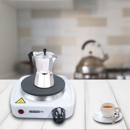 619902 Cocina electr. 1placa Dictrolux hierro fundido 500W temperatura regulable