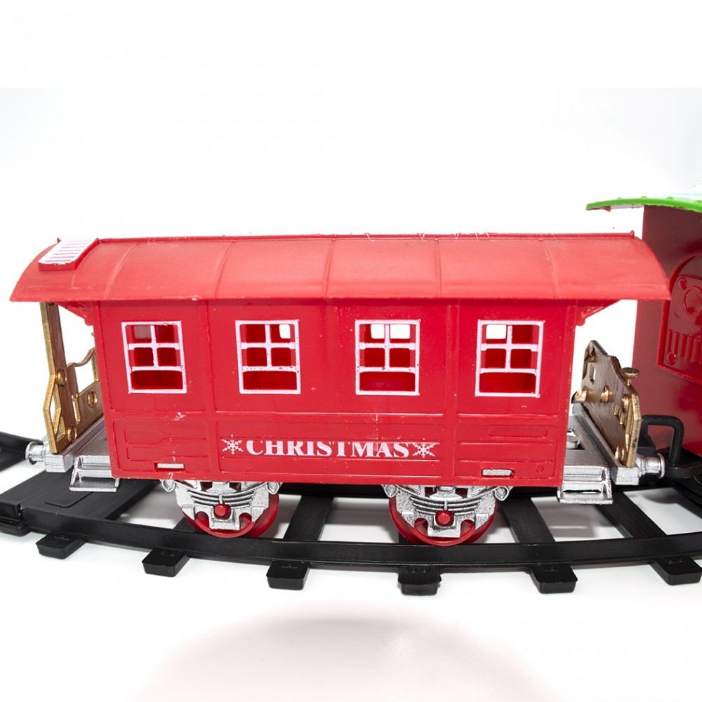 556234 Tren navideño y vía circunferencia de 75...