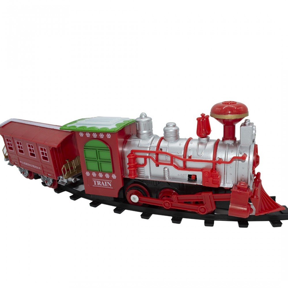 556234 Tren navideño y vía circunferencia de 75...