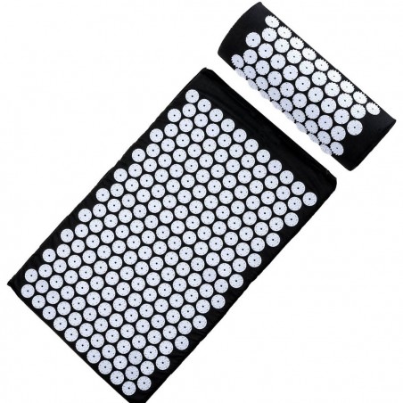 303302 Colchoneta y almohada de acupresión postura de espalda y relajar músculos