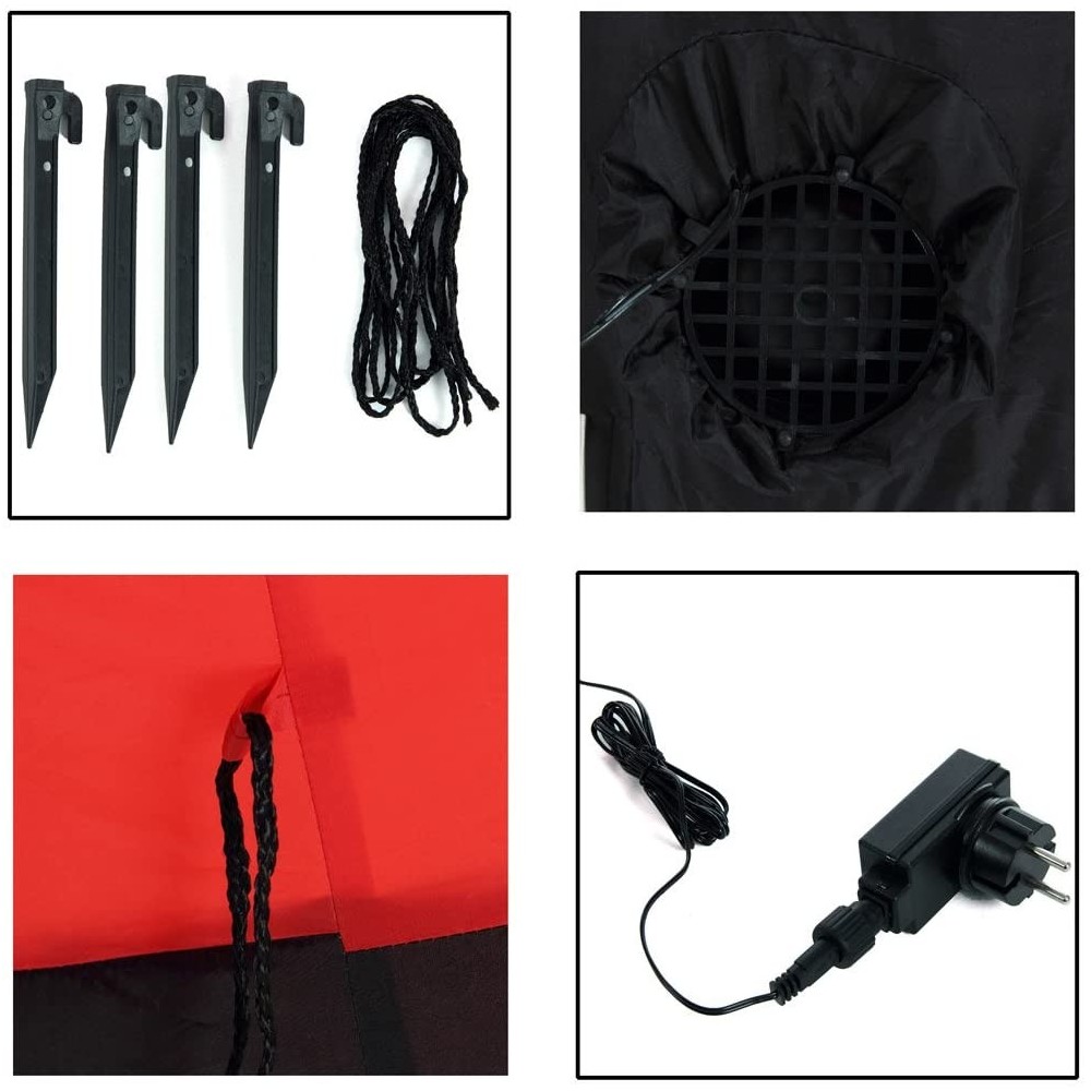 785219 Papá Noel hinchable 180h cm con...