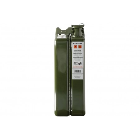 Depósito metálico 20L de capacidad para combustibles TUV GS líquidos y sin plomo