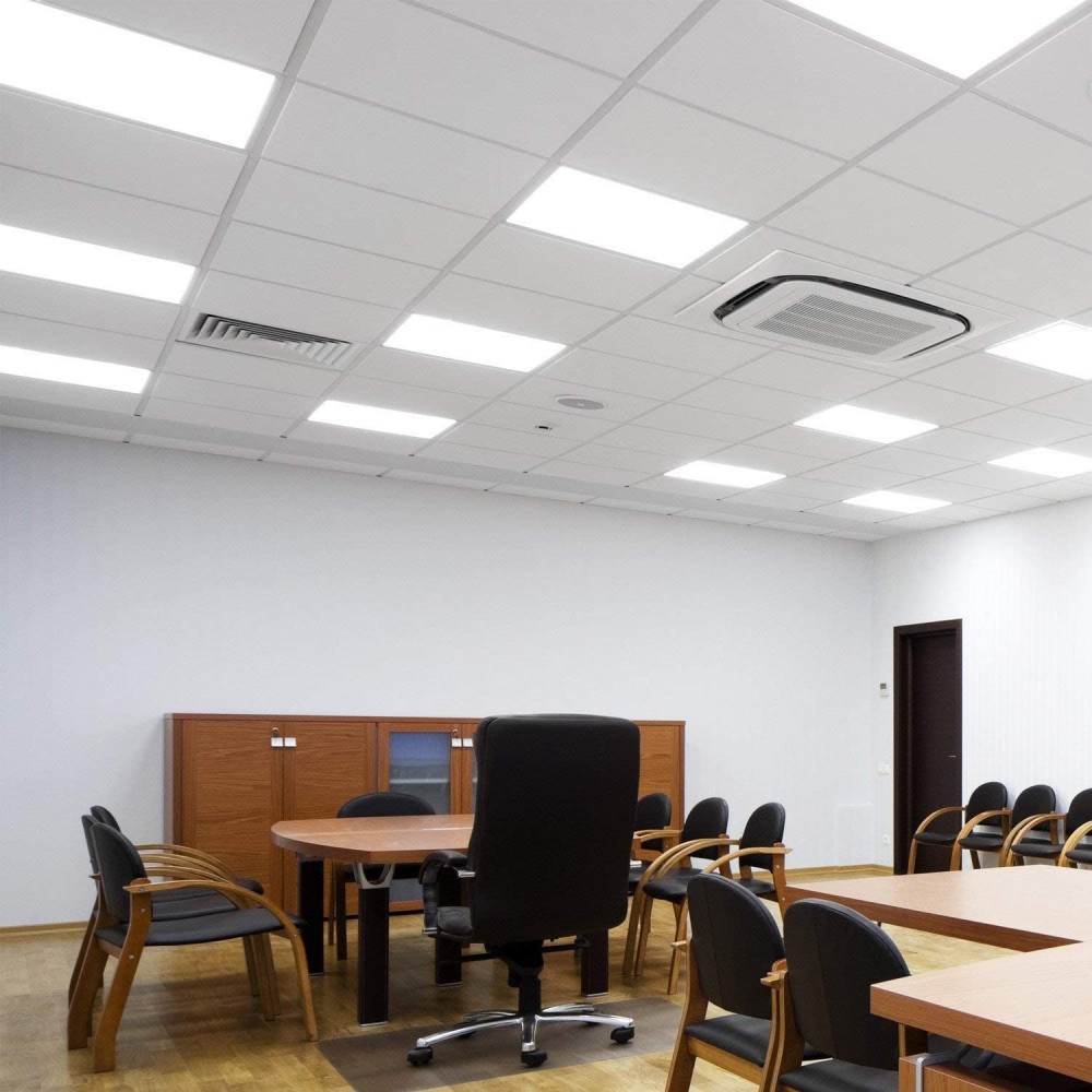 606016 Panel de luz LED 48 vatios 6500K...