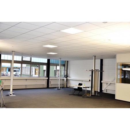 606016 Panel de luz LED 48 vatios 6500K empotrable 60x60 cm luz fría clase A