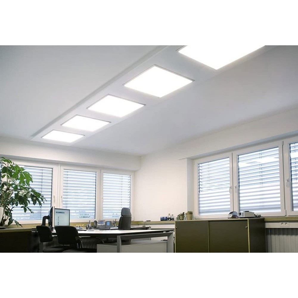606016 Panel de luz LED 48 vatios 6500K...