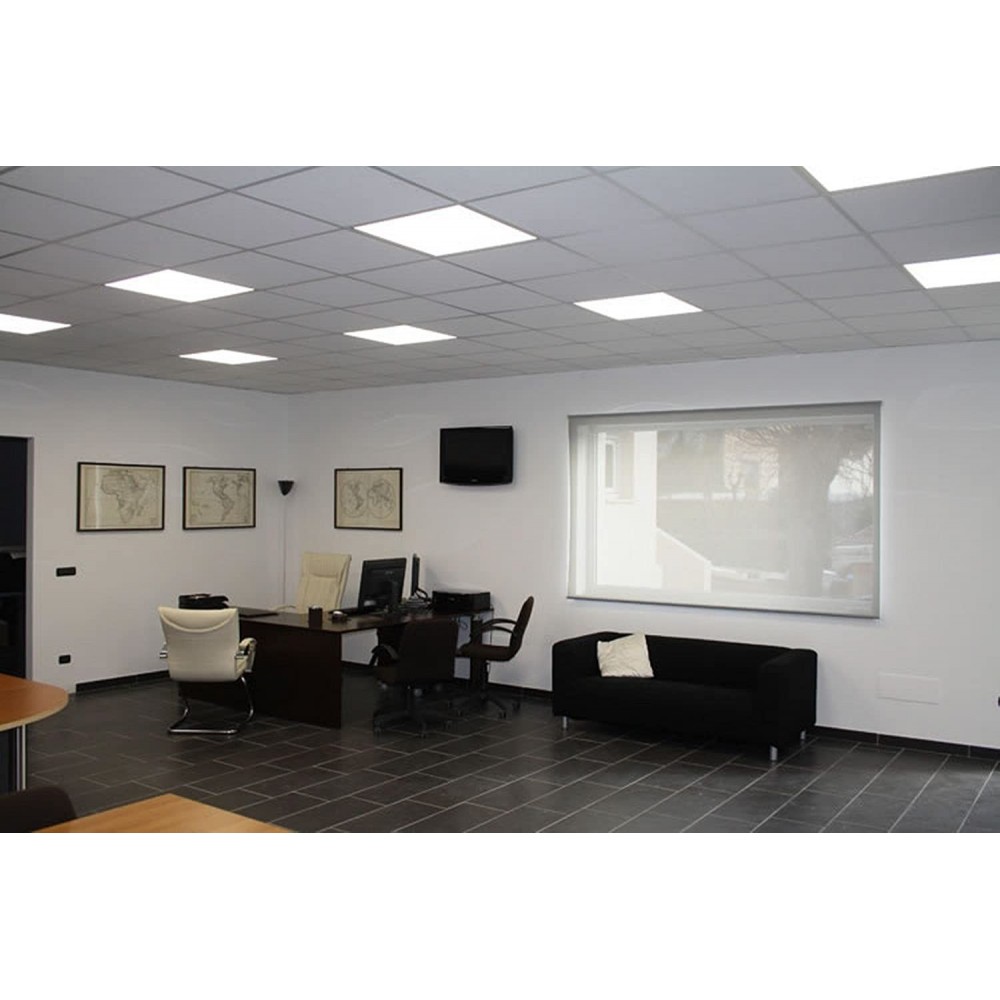 606016 Panel de luz LED 48 vatios 6500K...