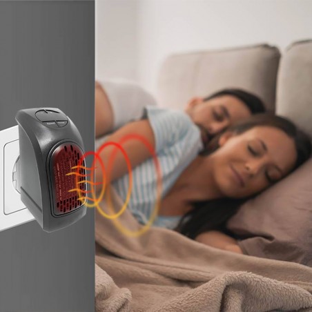 871903 Calentador eléctrico 350WTT calienta hasta 23m² temperatura hasta 32 °