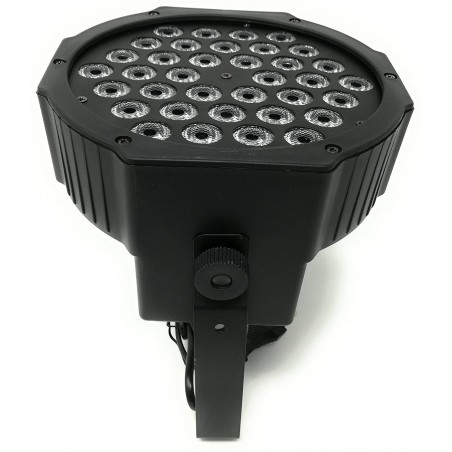 000364 Foco luz estroboscópica rgb 36 LED de colores 4 modos diferentes