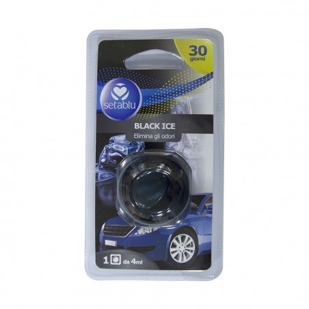 591748 Ambientador coche Setablu aroma black ice elimina mal olor 4ml
