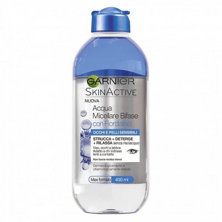 098076 Garnier SkinActive agua micelar bifásica con aciano 400ml