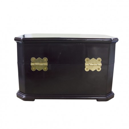 361009 Caja navideña carrusel movimiento luces y música 23x14x14 cm Navidad