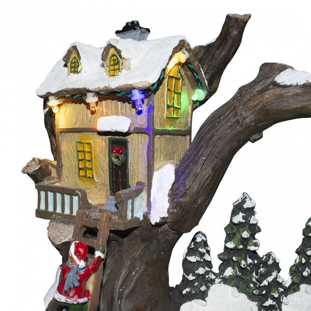 361008 Decoración pueblo navideño CASA con...