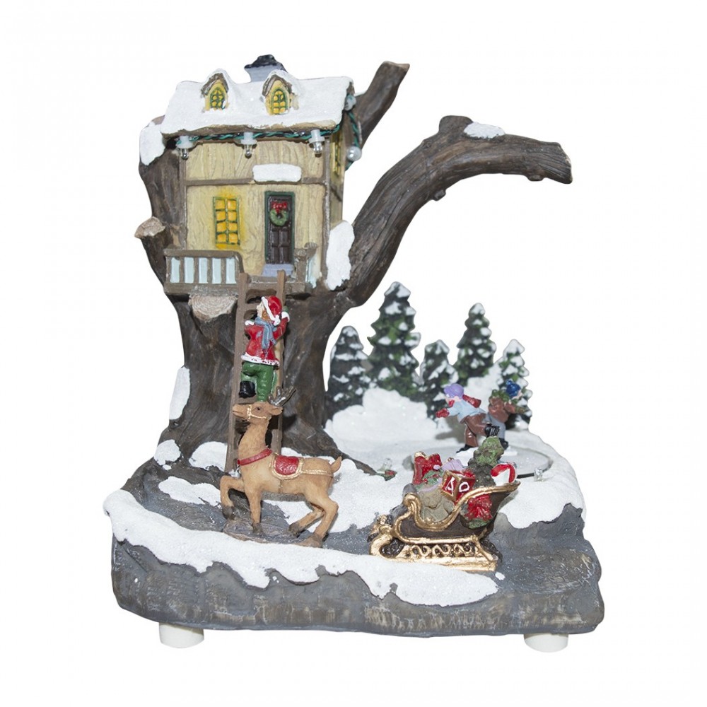 361008 Decoración pueblo navideño CASA con...