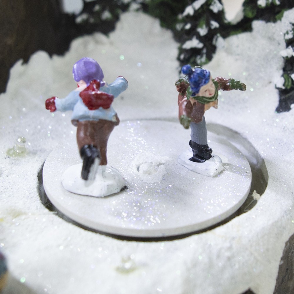 361008 Decoración pueblo navideño CASA con...