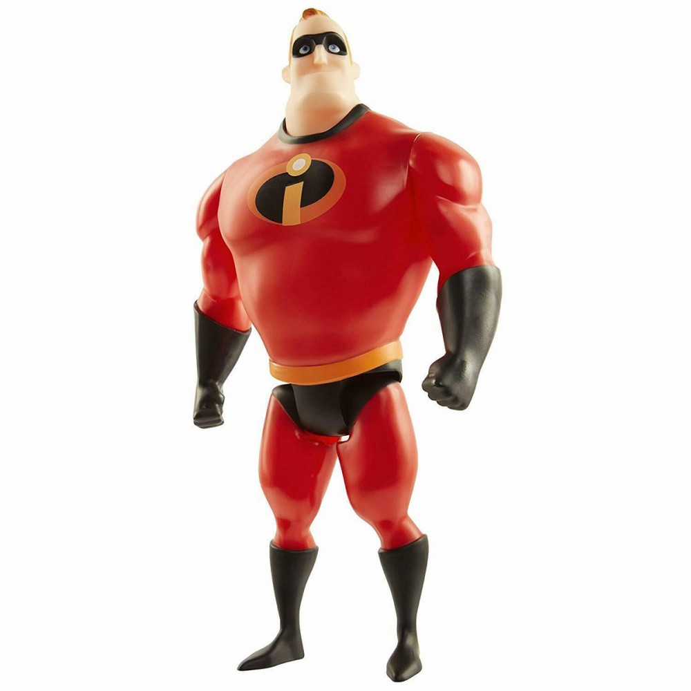 749525 Los increibles 2 Mister figuras con 5 puntos de articulación 30cm