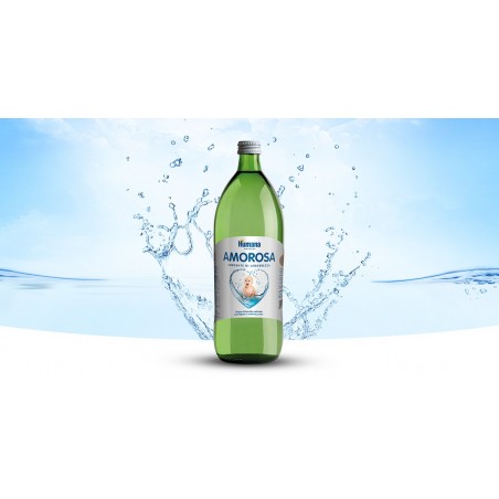 Amorosa Humana Agua Mineral Mínimamente Mineralizada 1L (6 Botellas)